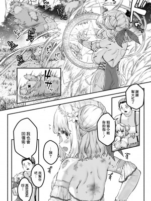 [崎森ダン] ちっちゃい×でっかい×ファンタジー ～癒しのエルフとよわよわ魔王を侍らせて～ 第1話 [中国翻訳]_08