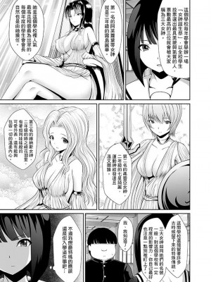 [しまシュー] 特殊能力でハメ放題!～男一人の女子校でJK乳首をぺろぺろぺろ～ん [中国翻訳]_012