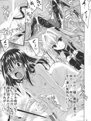 (C101) [夜の勉強会 (ふみひろ)] 拘束された美柑が調教ゲームクリアを頑張る話 続き&nbsp;&nbsp;(ToLOVEる ダークネス)_09