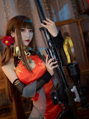 [面饼仙儿] DSR50 红牡丹 Girls Frontline_06