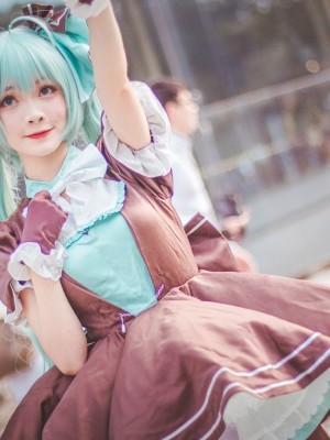 [宵鱼鱼] miku同人兔子洋装_08