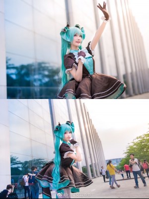 [宵鱼鱼] miku同人兔子洋装_20