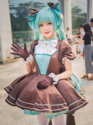 [宵鱼鱼] miku同人兔子洋装_23