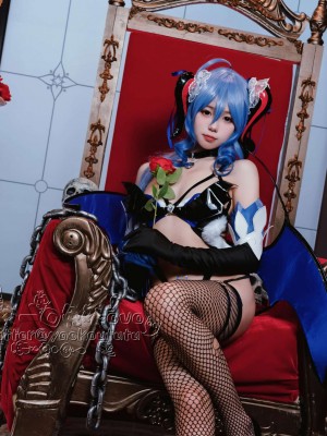 黏黏团子兔 - 甘雨魅魔_02