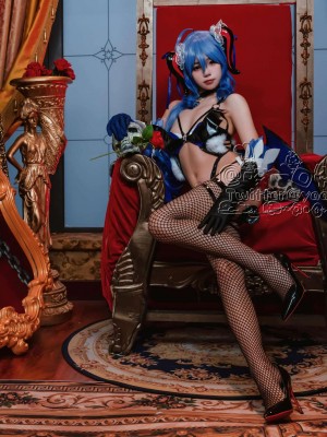 黏黏团子兔 - 甘雨魅魔_11