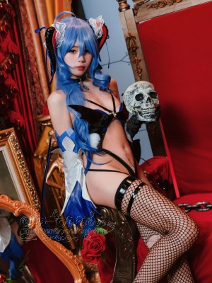 黏黏团子兔 - 甘雨魅魔_07