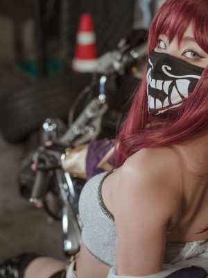 [SAINT Photolife] Yuna (윤아) - Yuna's Cos Vol.04 KDA Akali & Nier Automata 2B_12