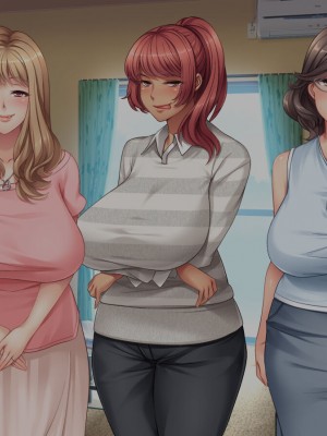 [リメーションメイド] 元ヤリマンの美人奥様達とハメ友としてSEXを楽しむ夏休み！！_185