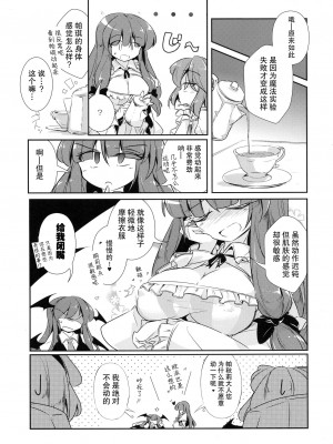 [hn个人汉化] (秋季例大祭4) [踏月 (ふみつき)]パチュこあChange (東方Project)_Pg_011