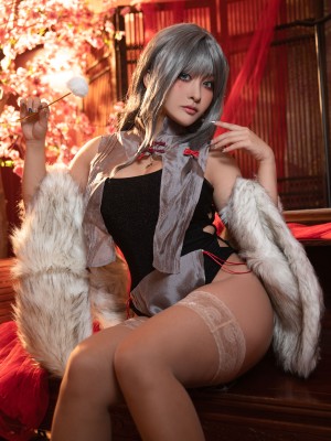 洛璃LoLiSAMA 2022年10月舰长写真 碧蓝航线 卡律布狄斯_14