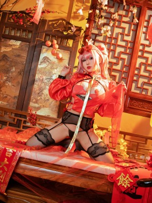 七七娜娜子 - 布莱默顿新春旗袍_023