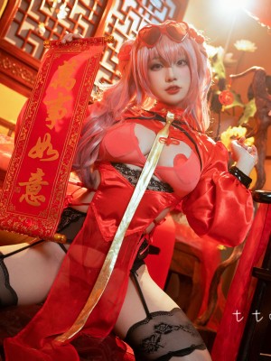 七七娜娜子 - 布莱默顿新春旗袍_031