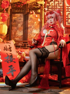 七七娜娜子 - 布莱默顿新春旗袍_017