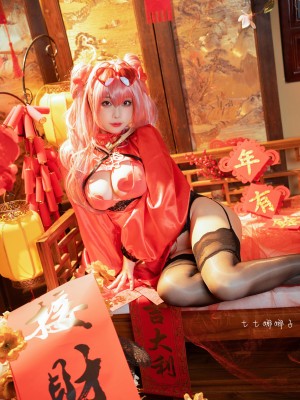 七七娜娜子 - 布莱默顿新春旗袍_008