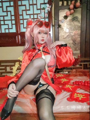 七七娜娜子 - 布莱默顿新春旗袍_083