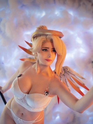 Mikomi Hokina - Mercy Lingerie (Overwatch)_21