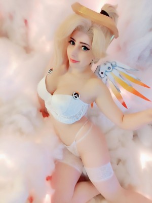 Mikomi Hokina - Mercy Lingerie (Overwatch)_69