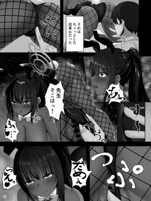 [骨鍋の館 (茨森ノ牛骨)] バニー姿のカリンといちゃらぶしたい (ブルーアーカイブ)_06