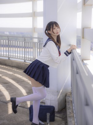 [Nagisa魔物喵] jkちゃんの屋上露出_02