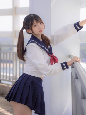 [Nagisa魔物喵] jkちゃんの屋上露出_03