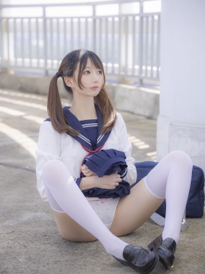 [Nagisa魔物喵] jkちゃんの屋上露出_09