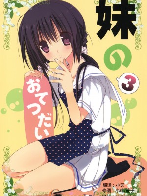 (C82) [高苗床 (高苗京鈴)] 妹のおてつだい 3 [漫喵汉化组]_Cover