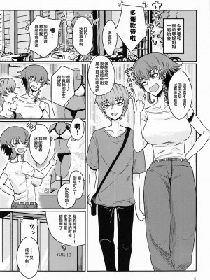 (C101) [たたみぐらし (畳三畳)] イタズラ好きのペパロニねーさん (ガールズ&パンツァー) [中国翻訳]_04