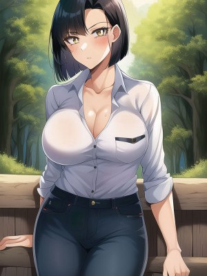 [みんなの巨乳アイランド] ゾンビ禍の終末世界で子作りセックス_84