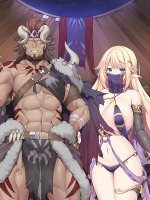 (同人CG集) [diletta (成海クリスティアーノート)] 蛮族に嫁いだエルフの姫_0112