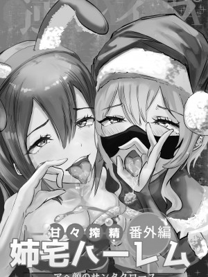 [ゴールデンバニア (高橋バニア)] 甘々搾精番外編姉宅ハーレム アヘ顔のサンタクロース_02