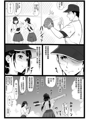 [大蔵別館 (大蔵一也)] たわわで明るい野球部マネージャーが陰湿な教師のワナに… [路过的骑士汉化组] [DL版]_04