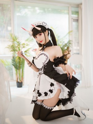 [面饼仙儿] 能代女仆 Azur Lane Noshiro Maid_05
