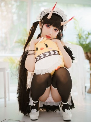 [面饼仙儿] 能代女仆 Azur Lane Noshiro Maid_03