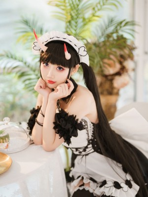 [面饼仙儿] 能代女仆 Azur Lane Noshiro Maid_29