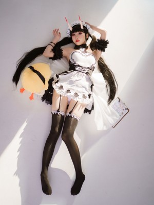 [面饼仙儿] 能代女仆 Azur Lane Noshiro Maid_25