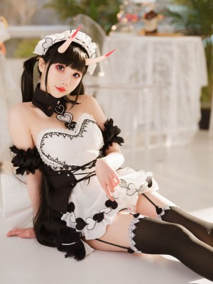 [面饼仙儿] 能代女仆 Azur Lane Noshiro Maid_21