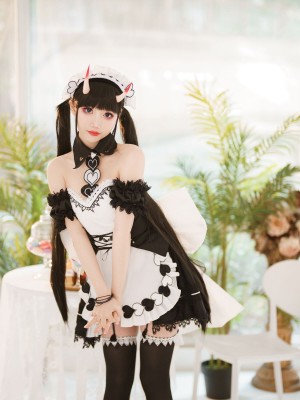 [面饼仙儿] 能代女仆 Azur Lane Noshiro Maid_30