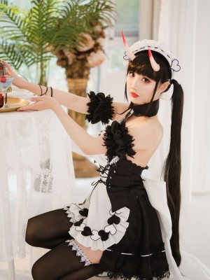 [面饼仙儿] 能代女仆 Azur Lane Noshiro Maid_31