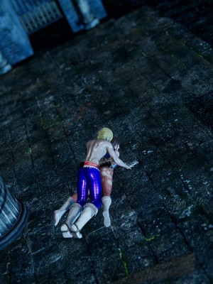 [どどんぱ] 春麗vsバルログ - 敗北凌辱 - + -麻宮アテナ敗北-_0247