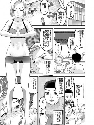 [にいるまの小屋 (にいるまけんじ)] 18号とオイルマッサージで性交 + 18号とテスト撮影で性交 + 18号とスポーツジムで性交 (ドラゴンボールZ) [DL版]_57