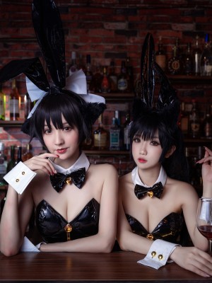 [鬼畜瑤]碧藍航線愛宕 - 同人兔女郎_17