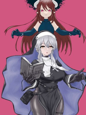 [ウメ畑 (電動もなか)] エクソシストの敗北～サキュバスとふたなり編～｜退魔师的败北～魅魔与扶她篇 [中国翻訳]_02