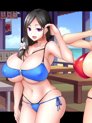 [スタジオ山ロマン (米蔵)] ミルクママ達のいる海の家〜人妻達が母乳をまき散らしながら僕を種搾りした夏休み〜_398