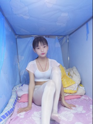 蓓蓓 - 黑白薄丝袜_0048