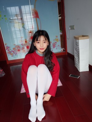 蓓蓓 - 红白丝袜_0225