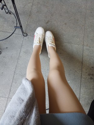 蓓蓓 - 红白丝袜_0015