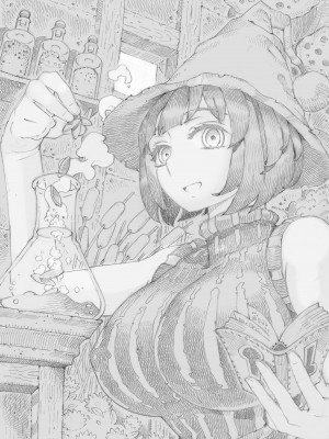 [ナイーブタ (西義之)] 魔女は結局その客と。。。 1_3 [中国翻訳]_076