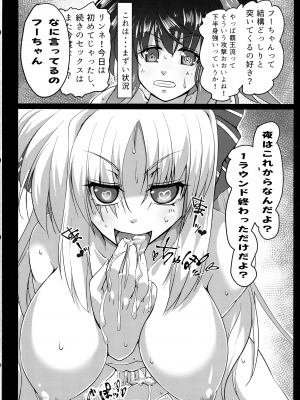 (C101) [小狸堂 (たっぱ)] 艶音の風鈴 零 (ViVid Strike!)_24