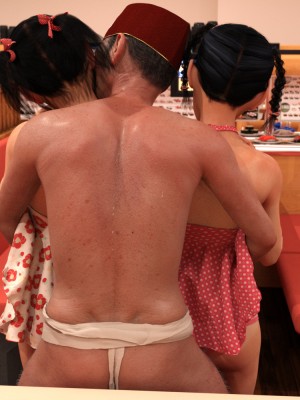 [BlackK studio (善次郎)] 最近オープンした回転寿司がおかしい_334