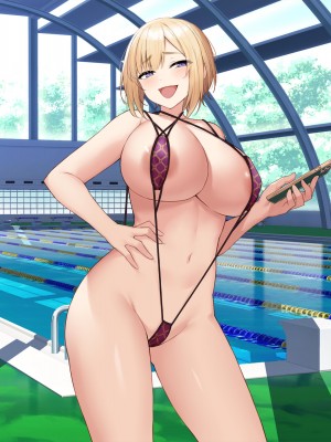 [クレドソフィア] キモメン好きの露出狂爆乳お嬢様が学校で街で河原で喰いまくる話_361